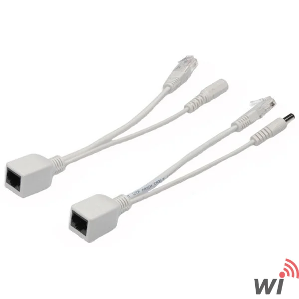 POE INJECTOR - SPLITTER - EXTERNAL / MALE SET