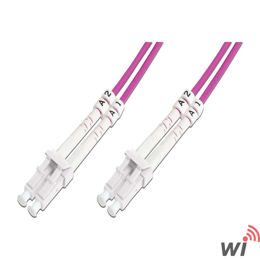 LC - LC FIBER PATCH KABLO MM OM4 15 MT  Multimode, Duplex, 50/125, OM4, LSZH