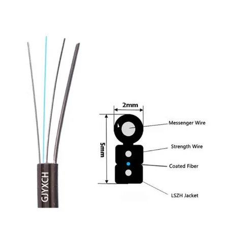 FTTH Fiber Optik Drop Kablosu 2 Core LZSH - Outdoor