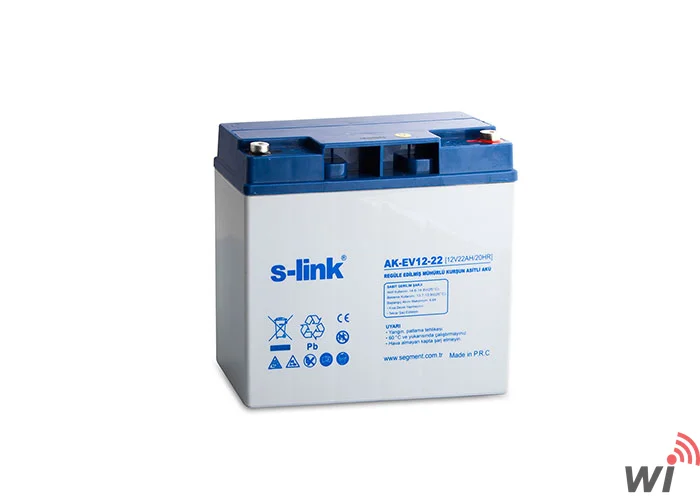 S-link AK-EV12-22 12V 22Ah Kuru Akü