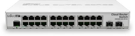 CRS326-24G-2S+IN Cloud Router Switch 24xGigabit  2xSFP+  Level 5  Switch