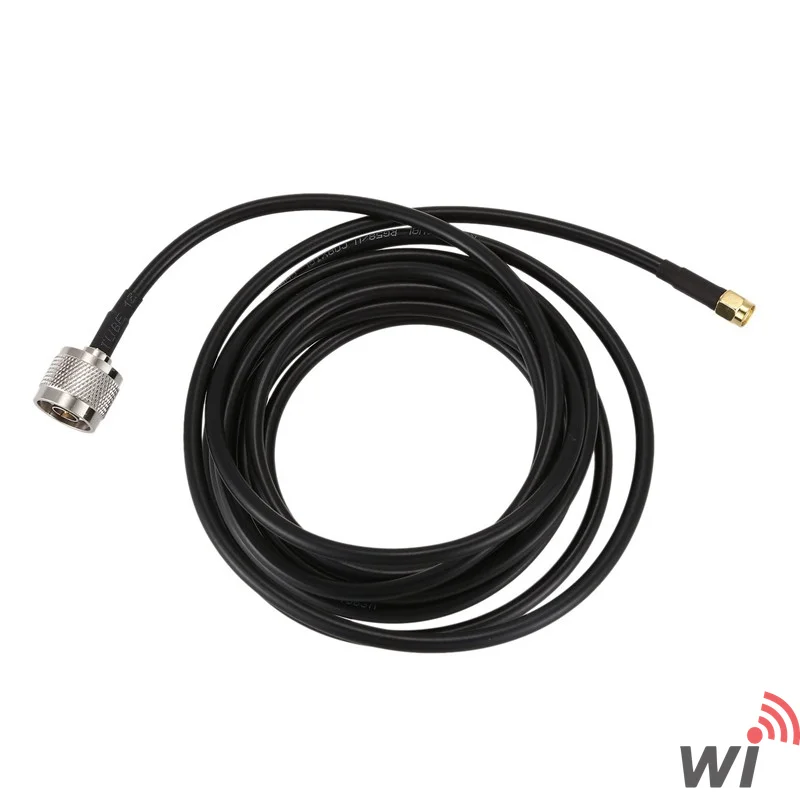 Winet Lora LMR240 5 Metre Anten Kablosu (RP-SMA Erkek / N-Type Erkek)