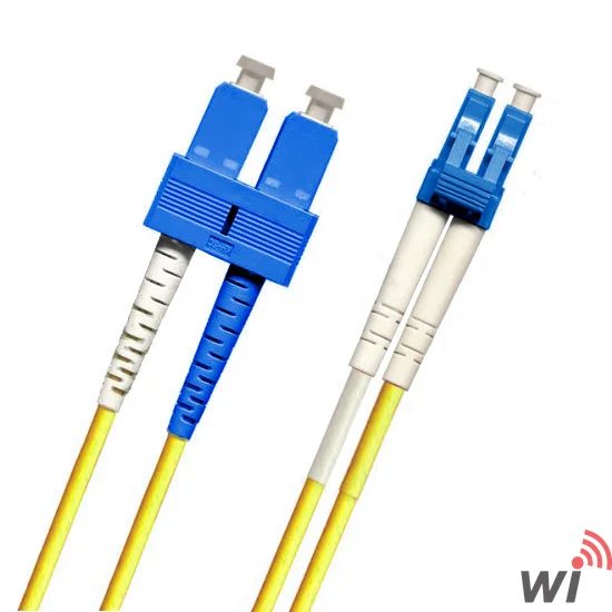 LC - SC FIBER PATCH CABLE SM - 30 MT