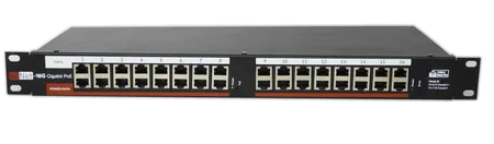 16 PORT Gigabit Poe Injector 24v