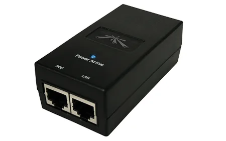 PoE-48-24W  48V  24Watt -Poe Adaptör  100Mbit