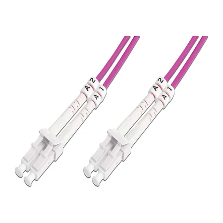 LC - LC FIBER PATCH KABLO MM OM4 1 MT  Multimode, Duplex, 50/125, OM4, LSZH