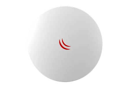 Mikrotik DynaDish 6 Ghz Dish Link PTP / Gbit Ethernet