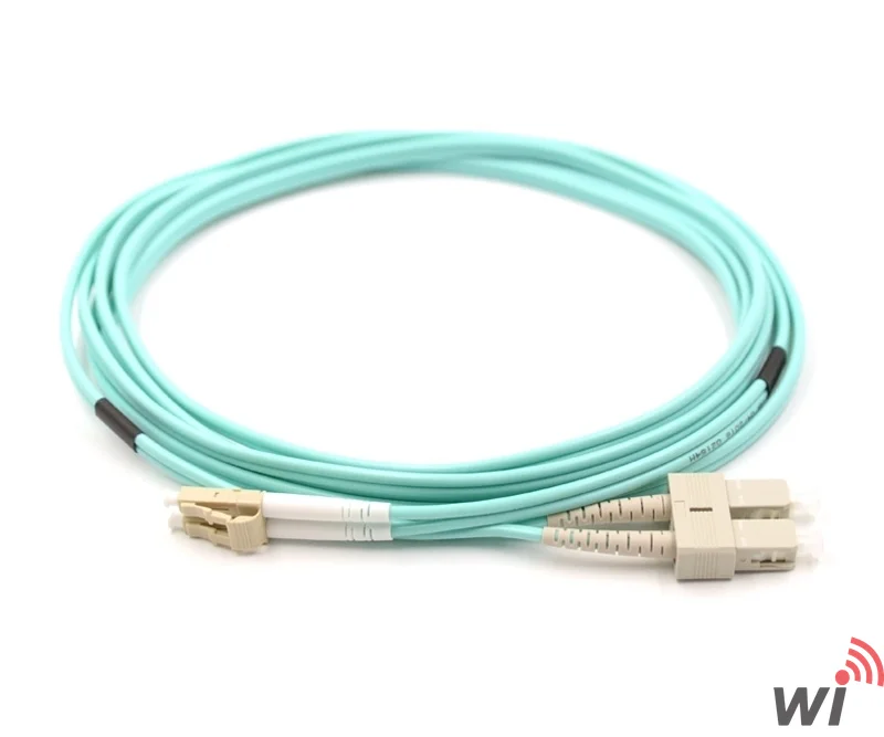 SC - LC Fiber Patch Cable MM OM3 - 2 MT